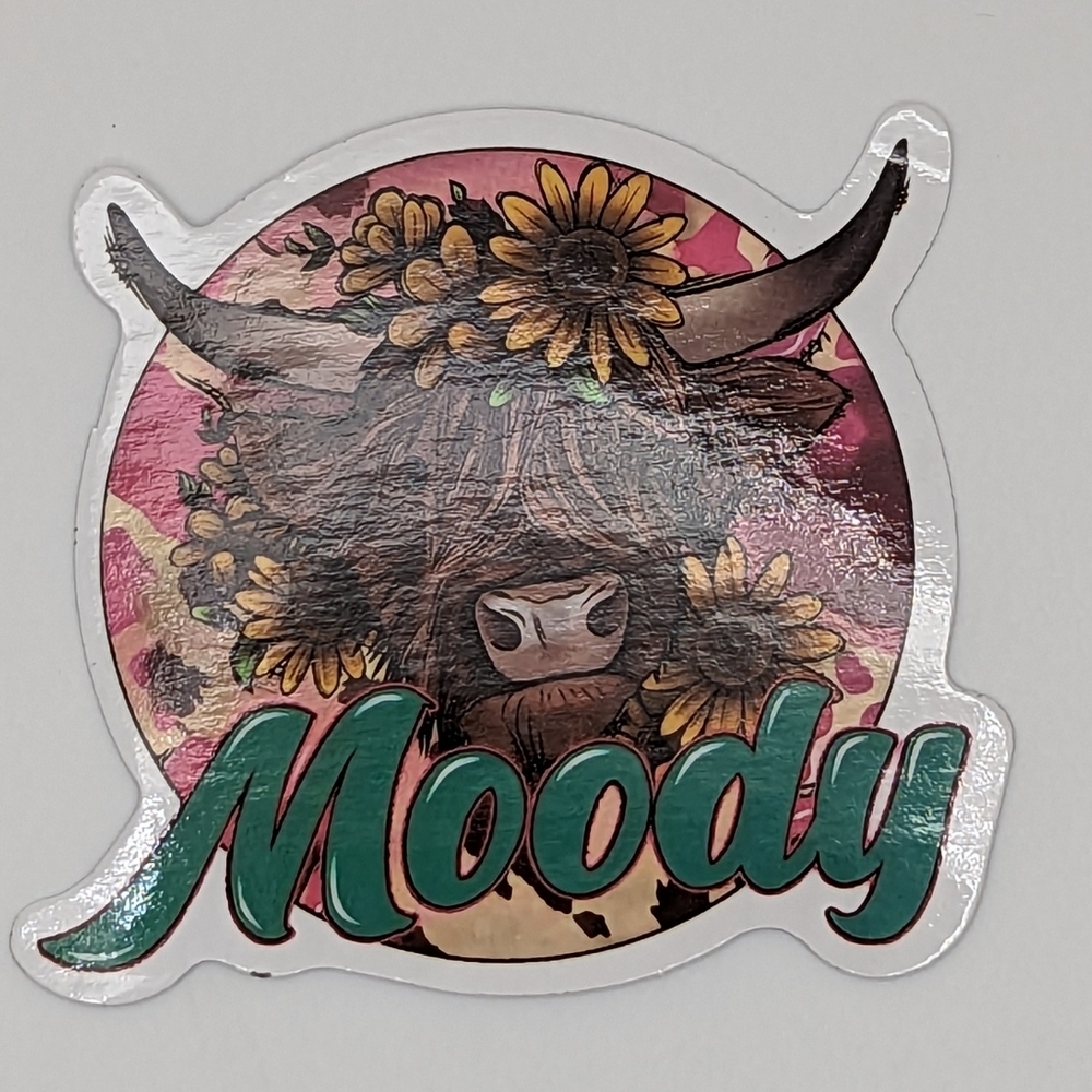 Highland Cow Sticker
